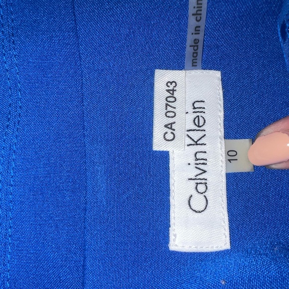 Calvin klein blue blazer - Picture 2 of 3